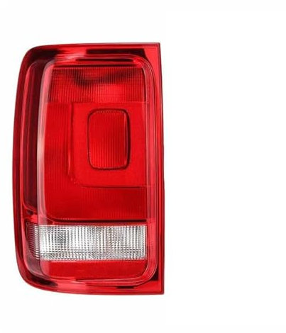 JIABAOCA Maßgeschneidert Rücklicht Anhänger Beleuchtung Für VW Amarok 2009-2018,Rückleuchten Montage,Heckleuchte Komplettsets,Hinten Stop Indicator Light Zubehör,A/Red Left