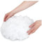 com-four® 100g/7000ml Kunstschnee zum Dekorieren und Basteln - fluffiger Schnee - Dekoschnee für Weihnachten - täuschend echter & weicher Schnee (100 Gramm - Kunstschnee fluffig)