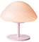 Halo Design Copenhagen, Mini Mush Mushroom Lamp, Dänisches Design Pilz Tischlampe Rosa mit mundgeblasenen Glasschirm - Pilzlampen Tischlampe 17 cm hoch - G9-Fassung mit austauschbarer Glühbirne