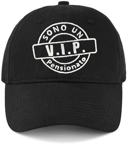 Toctax Cappello da Baseball Gadget Pensione Uomo Idee Regalo Compleanno per Nonno papà Regali per Pensione Cotone Baseball cap Regalo Festa del papà Natale