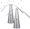 Genérico Abanicos para Moscas para Mesas, 2 Piezas Ventilador Portátiles Repelente Demoscas, Repelente Moscas Paras Interior Exterior, Ahuyentador Demoscas con Aspas s uaves, Paras Fiestas, Parilla
