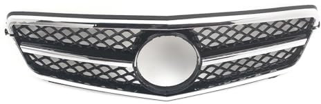 SQOFJDF Parrilla Parrilla Delantera de Carreras para Mercedes para Benz Clase C W204 (2007-2014) Rejillas