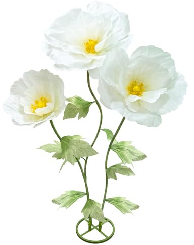 Riesige künstliche Blumen, realistische Kunstblumen, groß, für den Innen- und Außenbereich