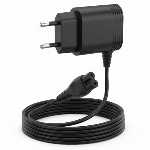 15V HQ8505 Ladekabel für Philips Rasierer | Kompatibel mit 3000/5000/7000/9000 Serie, für One Blade Pro QP6510 QP6520 QP6530 QP6550, S5050, PT860, AT750, HQ/PT/QC/QG/RQ-Serien | Ersatz Ladekabel