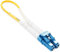LC Fiber Optic Loopback Adapter - LC connector Singlemode 9/125 (OS2) Test Plug for Testing Applications or network restorations