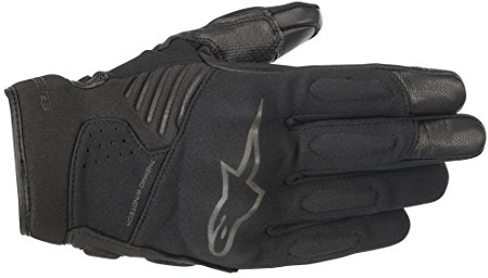 Alpinestars Motorradhandschuhe Faster Gloves Black Black, Schwarz/Schwarz, L