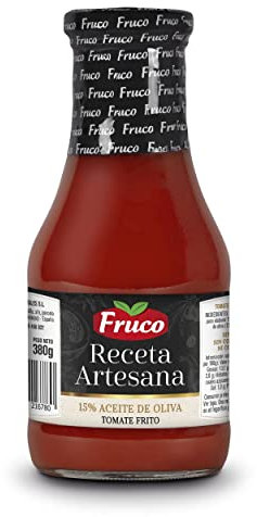 Fruco, Sauce Tomates Cuisinés, Sauce Tomates Recette Fait Maison, Bouteille 380 gr