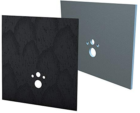 Kit habillage+finition Bâti-support Wedi I-Board carbon noir