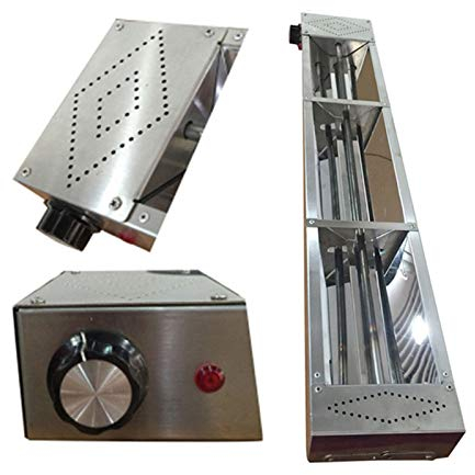 Aprilhp Lámpara Colgante para Calentar Alimentos para Cocina y Restaurante, Acero Inoxidable, Conserva Los Platos Calientes y No Reseca la Comida
