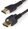 StarTech.com Cavo HDMI 2.0 da 2 m con vite di bloccaggio - Cavetto HDMI 4K60Hz HDR - Filo HDMI con Ethernet ad alta velocità M/M (HDMM2MLS)