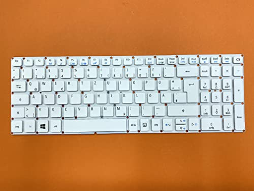 T-ProTek Tastiera tedesca compatibile con Acer Aspire E5-573G-56W5