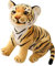 Gcroet Jouet réaliste Tigre en Peluche, Jouet en Peluche Animale, Tigre Animal en Peluche Durable, Cadeaux du Nouvel an pour Les Tout-Petits, Jouets, Jouets en Peluche Tigres réalistes, Jouets en