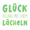20 Servietten Glück beginnt mit einem Lächeln | Sprüche | Text | Tischdeko | Decoupage | Serviettentechnik 33x33cm