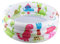 Fenteer Aufblasbarer Dinosaurier-Kinderpool, rundes Baby-Planschbecken, Wasserspiel-Spielzentrum, Kinder-Wasserschwimmbecken für drinnen, Garten, Sommer, 60CM