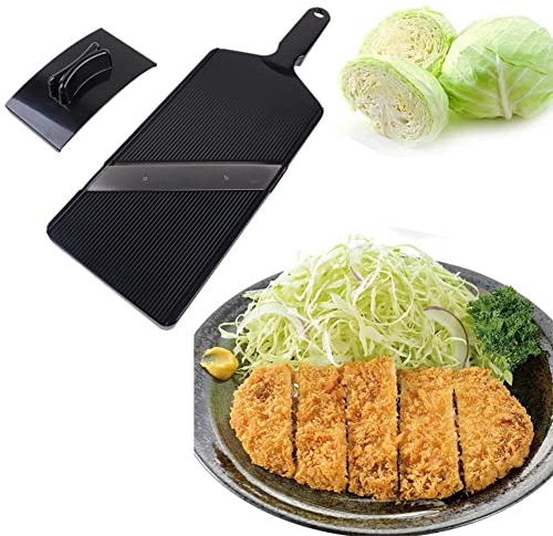 ZAANU Cabbage Grater Shredder Slice, Japanese Salad Shavings Slicing, Vegetable Potato and Fruit Peeler, Cabbage Cutting Machine Shredded, Shredded Cabbage Coleslaw, Salad Making, Kitchen Gadget/229