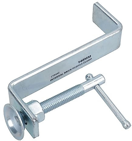 140mm / 5.5in Internal Brick Profile Clamp Fastener Holder Wall Clamps Tongs 1pc