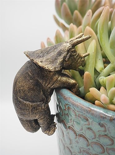 Triceratops Pot Buddies Plant Pot Hanger