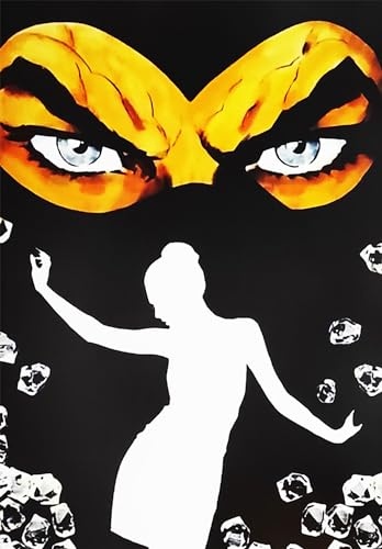 KUSTOM ART Wandposter Serie Comics Diabolik und Eva Kant Kunstdruck auf beschichtetem Papier, 42 x 30 cm, ungerahmt