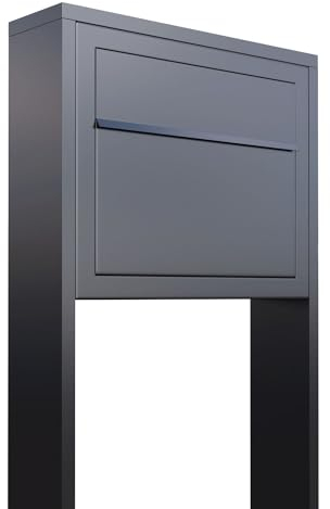 Standbriefkasten, Design Briefkasten Elegance Stand in Anthrazit