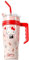 Many Rainbows Hello Kitty Stainless Steel Insulated Tumbler with Lid, Straw & Handle 1200ml - XL Size, Pink