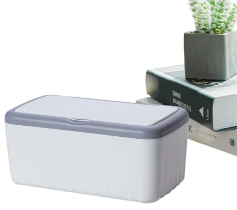 Feuchttücherspender, Feuchttücher Box Baby Feuchttücher Spender, Feuchttücher Spenderbox, Feuchttücher Spenderbox Baby Feuchttücher Spender, Nachfüllbarer Tücherbehälter mit Doppelschichtschutz für