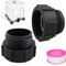 Sylbx Adaptateur IBC S60 x 6 (60 mm) - Connecteur Filetage Extérieur pour Réservoir d'Eau - Accessoire Cuve IBC