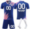 Generic Angebote des Tages Heute Oberteil Damen 2-Teiliges Leichte Kinder Fussball Trikot Fussball Fussballtrikot Jungs Dart Trikot Für Herren Em Trikot 2024 Kinder(13-Dark Blue,8 Jahre)