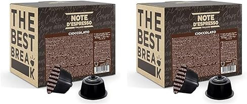 Note d'Espresso - Chocolat - Capsules Exclusivement Compatibles avec les Machines NESCAFE* DOLCE GUSTO* - 48 caps (Lot de 2)
