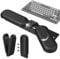 AboveTEK Ergonomic Wrist Rest for Keyboard & Mouse – Adjustable Wrist Support Pad with Memory Foam, Foldable & Non-Slip, Relieve Typing Pain, Keyboard Wrist Rest for Gaming, Typing, Work