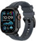 Astorgos Sport Band Compatibile con Apple Watch Ultra 2/Ultra 49mm,S10 46mm,9/8/7 45mm,SE2/SE/6/5/4 44mm,3/2/1 42mm,Cinturino Regolabile in Silicone per Orologi,Cinturino Traspirante di Ricambio,NeroD