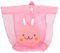 Gigicial Mesh-Strandtasche, große atmungsaktive Mesh-Tasche mit Schultergurt für Strandspielzeug, Ball, Camping-Kleidung (Rosa)