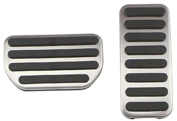 Pedale Kappen Für Suzuki SX4 Für Aerio Für Ciaz Für Vitara Für S-Cross Für Splash Edelstahl Auto Gas Bremspedal Abdeckungen Auto Pedale(Small pedal cover)