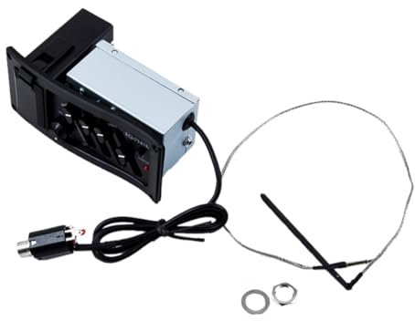 EQ-7545R 4-Band Acoustic Guitar Preamp | Studio-Grade Tone Control with Noise Reduction for Fender, Yamaha, Martin Guitars