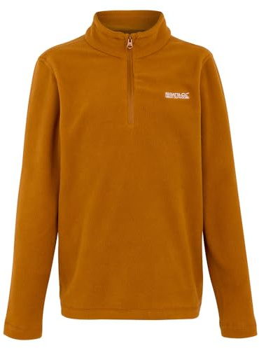 Regatta Kids Hot Shot II Half Zip Fleece Lightweight Anti-Pill Warm Top Jacket Layer