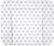 Alvi Wickelauflage Molly 75x85 cm Stars silber großer Stern 609-9