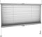 Tropik Home Pleated Blinds 18 Width Sizes, 6 Colours Easy Fit Install Plisse Conservatory Blinds, Grey, 45cm Wide by 100cm Drop