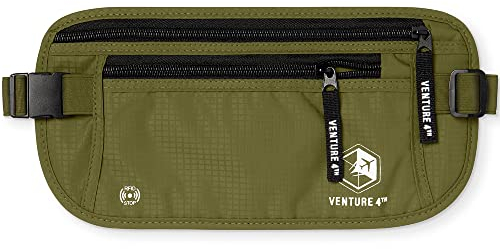 Venture 4TH Money Belt - Green