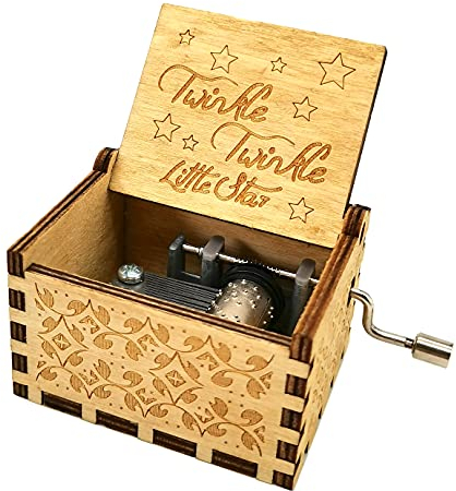 Jsona Game of Thrones Spieluhr aus Holz, Twinkle little star