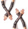 MUYDZ 2 Paar Damen Lange Arm Ärmel mit Spitze Mesh Tüll, Kühlende und Wärmende Dual Purpose Sun Sleeves für Frauen Mädchen, Schwarz, 20.5 inches long