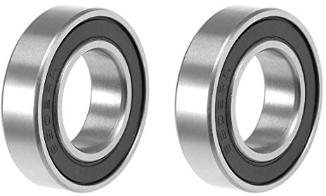 sourcing map ABEC-3 Lager 6700-6900 dünnwandiger Kugellager, 6902-2RS (2 Pack)