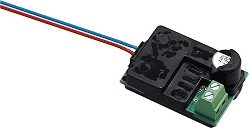 EFF-EFF 760-12-00 Vorlastelektronik 2-polig, Effeff-Türbeschlag für elektrische Türöffner 12/24V, 760.12, Silber