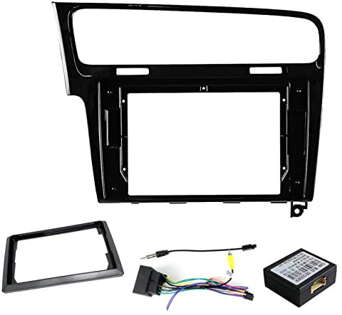 Sound Way Kit Montaggio Adattatore Autoradio, Mascherina 9 Pollici Compatibile con VW Volkswagen Golf 7 2013-2018