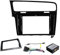 Sound way Kit Montaggio Adattatore Autoradio, Mascherina 9 Pollici Compatibile con VW Volkswagen Golf 7 2013-2018