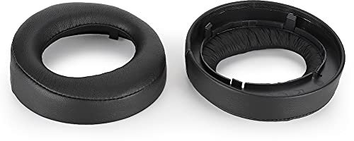 Auricolari di ricambio Cover per auricolari in spugna di memoria morbida e confortevole per Sony PS3 PS4 7.1 Compatibilità forte Cuffie dorate(Nero)