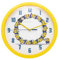 Joy Toy Minions 2 Wanduhr in Kunststoff 24 cm in Geschenkpackung 26x4,5x33 cm