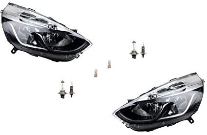 Johns, Scheinwerfer Halogen passend für Renault Clio 11/12-08/16 Leuchtmittel Set Li Re