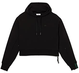 Lacoste Damen Sf0281 Sweatshirts, Schwarz, 46