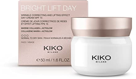 KIKO Milano Bright Lift Day | Aufhellende Tagescreme Mit Lifting-Effekt Und Meereskollagen - Lsf 15