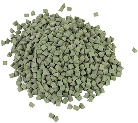 Rock Tumbling Filler Media, 500g / 1 Lbs Triangular Abrasive Material Pellets, Jewelry, Crystal and Rock Tumbling Filler for Most Rock Tumblers