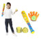 MAOTN Kinder Baseball übungsset mit 4 stück, interaktive Outdoor baseballhandschuhe für Eltern und Kinder, Kinder-strandspiel Freizeitsport trainingsset,Style,Size